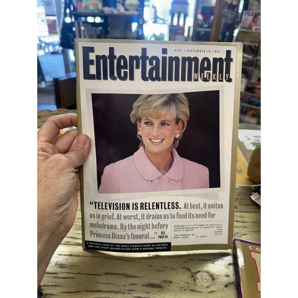 Entertainment Weekly Magazine September 19 1997 Princess Diana Mariah Carey